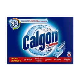 Tablete anticalcar, 30 buc, 390g, Calgon	