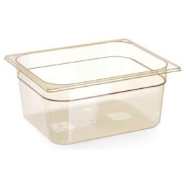 Tava gastronorm GN 1/2 din policarbonat, Hendi, 9 litri, 325x265x150(h)mm, BPA free, rezistenta la temperaturi -40 pana la 150 C, rezistenta mare la impact
