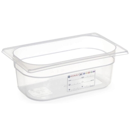 Tava Gastronorm GN 1/3, 325x176x(H)150 mm, 5.7 lt, cu marcaj HACCP, polipropilena, Hendi