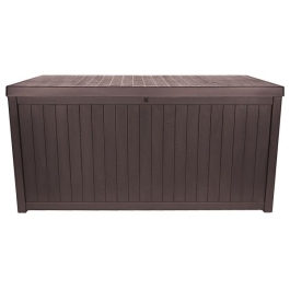 Lada de depozitare de exterior Tough Master TM-SBW43H 430 L tip lemn, HDPE, 125X56X61.5 cm