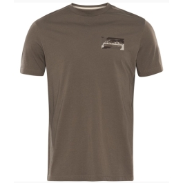 Tricou Vanatoare Core Brown Granite Harkila