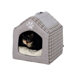 Trixie Casuta Iglu Silas 40x45x40 cm Gri/Crem