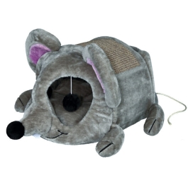 Trixie Casuta Lukas Pisica Sub Forma de Soarece 35x33x65 cm Gri