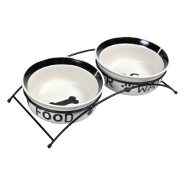 Trixie Castron Ceramica Set 2 buc In Suport 1.6 l/20 cm