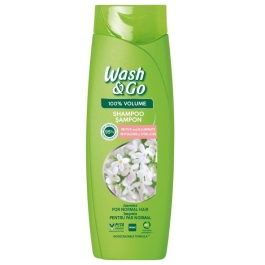 Wash&Go Sampon  cu extract de iasomie pentru par normal, 180ml