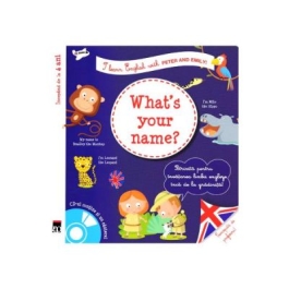 What's your name? + CD I learn English with Peter and Emily - Larousse