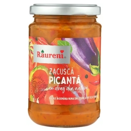 Zacusca picanta, 300 g, Raureni