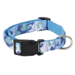 Zgarda nylon-piele, 1.9x35-50 cm, 4DOG