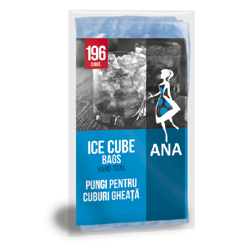 Ana pungi pentru cuburi gheata, 196 cuburi