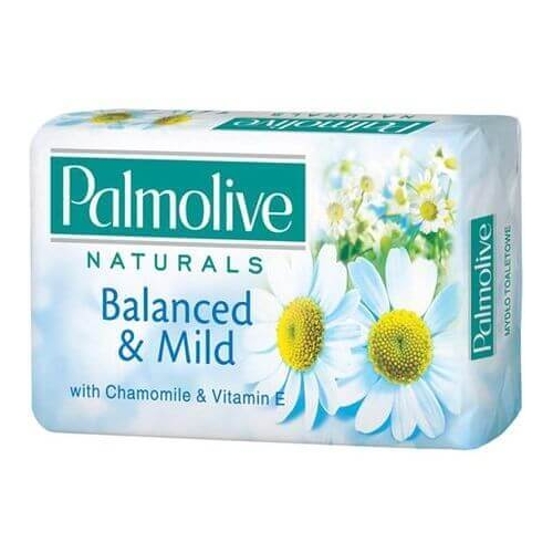 Palmolive Sapun Solid Naturals Balanced with Mild Chamomile and Vitamin E, 90 g