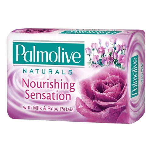 Palmolive Sapun Solid Natural Nourishing Sensation cu lapte si petale de trandafiri 90 g