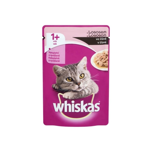 Whiskas 1 + ani Mancare pentru pisici cu Somon, 100 gpe grupdzc.ro✅. Descopera gama copleta de produse la oferte speciale✅!