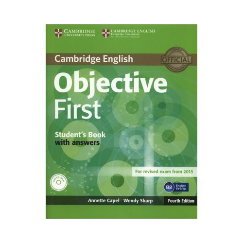 Objective First 4th Edition Student's Book with answers with CD-ROM