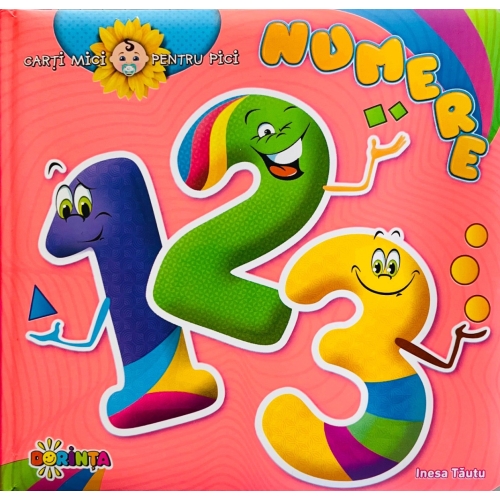 Carti mici pentru pici. 123 (numere) - Inesa Tautu