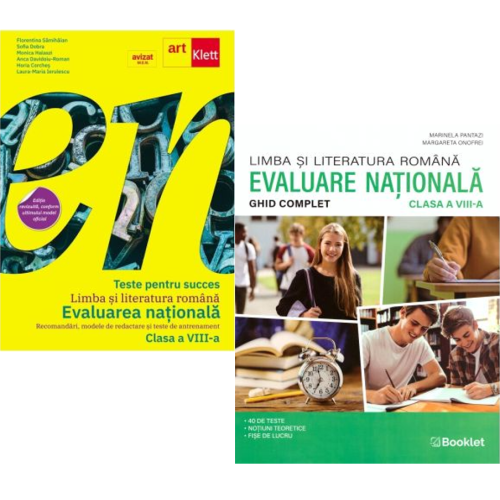 Pachet Evaluarea Nationala 2027. Limba si Literatura Romana. Teste pentru succes si Ghid complet pentru Evaluarea Nationala - Florentina Samihaian Marinela Pantazi