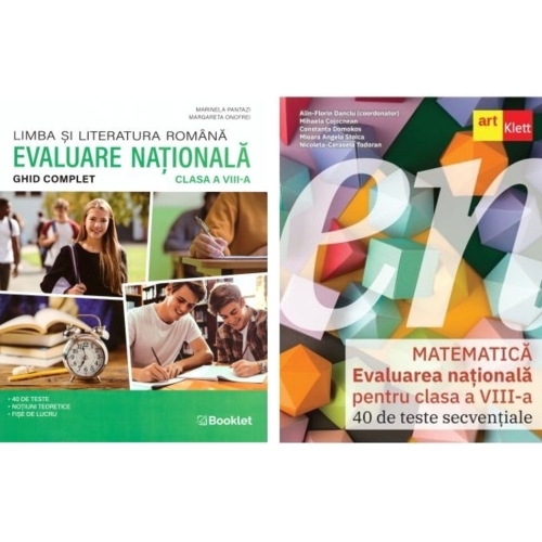 Pachet Evaluarea Nationala 2027 Limba si literatura romana si Matematica - Marinela Pantazi Alin-Florin Danciu
