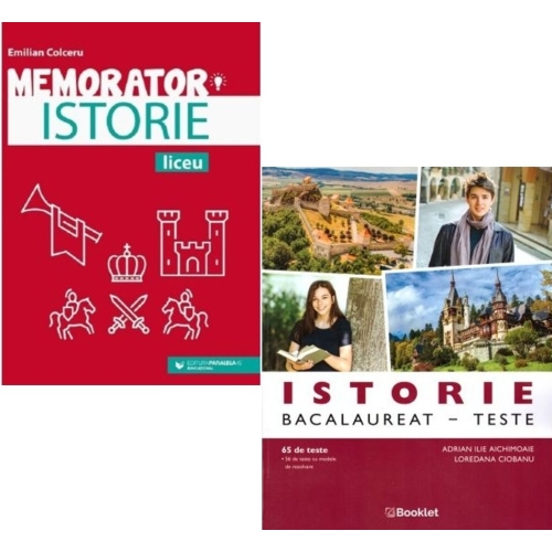 Pachet Bacalaureat Istorie. Memorator si 65 de teste - Adrian Ilie Aichimoaie Emilian Colceru