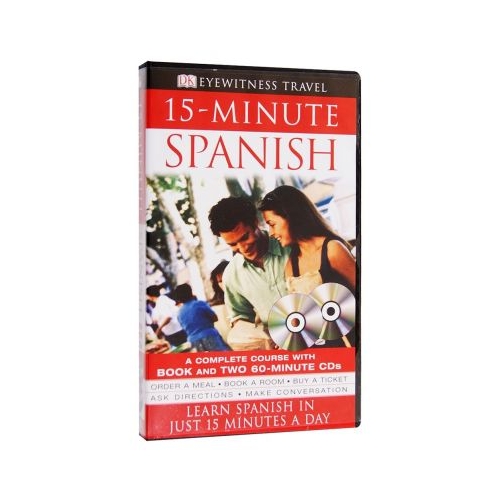 15-Minute Spanish, editura DK. Ghid si curs de limba straina
