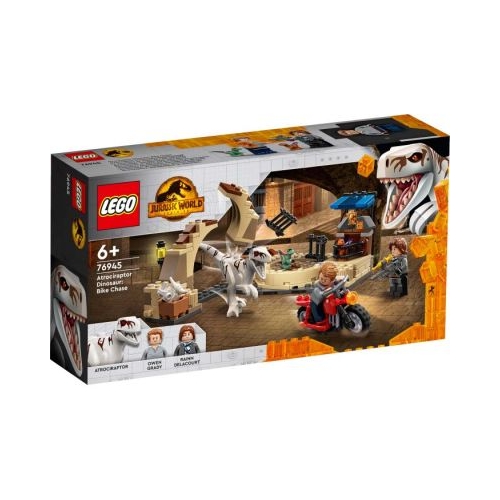 LEGO Jurassic World. Urmarirea lui Atrociraptor 76945, 169 piese | 5702016913514 LEGO Jurassic World Lego grupdzc
