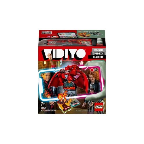 LEGO Vidiyo. Metal Dragon BeatBox 43109, 86 piese | 5702016911824