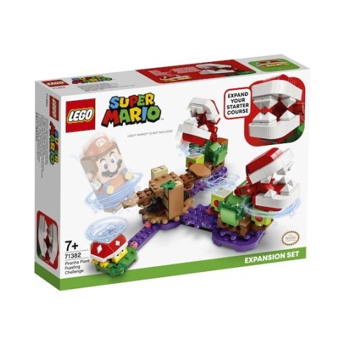 LEGO Super Mario Set de extindere. Provocarea Plantei Piranha 71382, 267 piese | 5702016913255