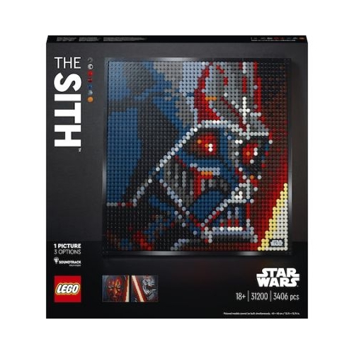LEGO Art. Star Wars Sith 31200, 3406 piese | 5702016677713