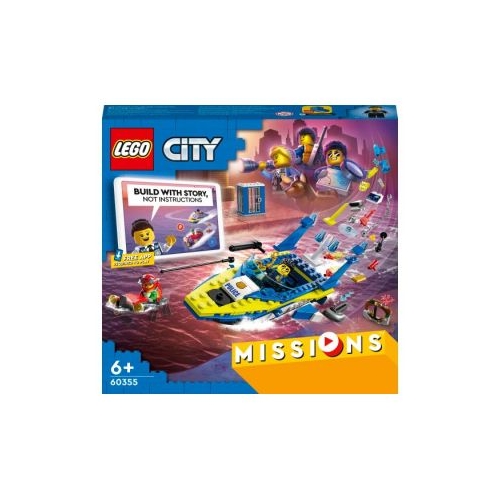 LEGO City. Misiuni acvatice ale politiei 60355, 278 piese