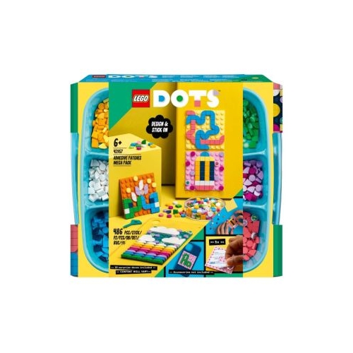 LEGO DOTS. Mega Pack Patch DOTS adeziv 41957, 486 piese