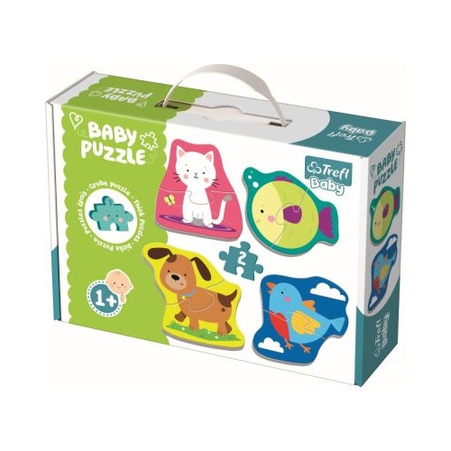 Puzzle baby clasic animale 8 piese, Trefl