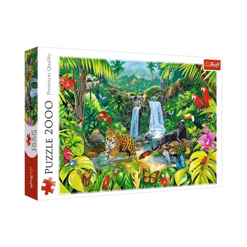 Puzzle Padurea tropicala, 2000 piese