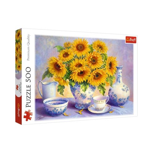 Puzzle Floarea Soarelui, 500 piese
