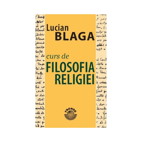 Curs de filosofia religiei - Lucian Blaga
