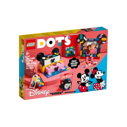 LEGO DOTS. Pachet back to school Mickey Mouse si Minnie Mouse 41964, 669 piese
