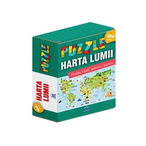 Harta lumii. Puzzle