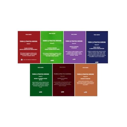 Pachet format din 7 Volume - Teoria si practica de nursing - Vasile Baghiu