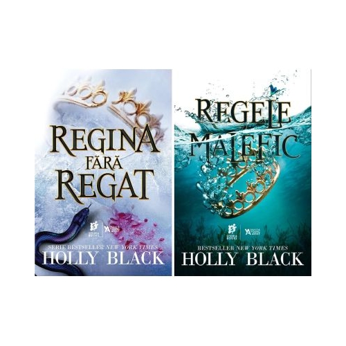Pachet format din 2 titluri Regele malefic, Regina fara regat - Holly Black
