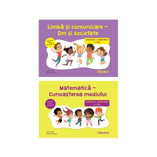 Pachet educational gradinita pentru grupa mica 3 - 4 ani - Irina Curelea