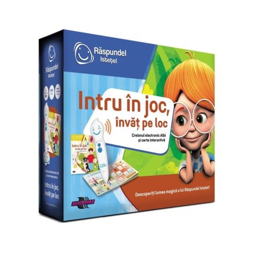 Pachet Raspundel Istetel, Creion si carte Intru in joc, invat pe loc