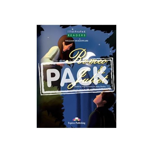 Lliteratura adaptata pentru copii benzi desenate Romeo and Juliet. Set cu audio CD - Virginia Evans