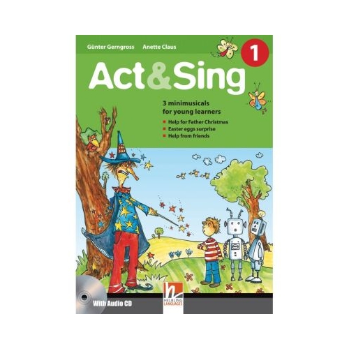 Act amp Sing 1  Audio CD 1 International - Gunter Gerngross