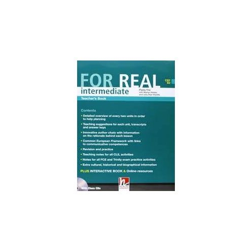 For Real intermediate Teachers book