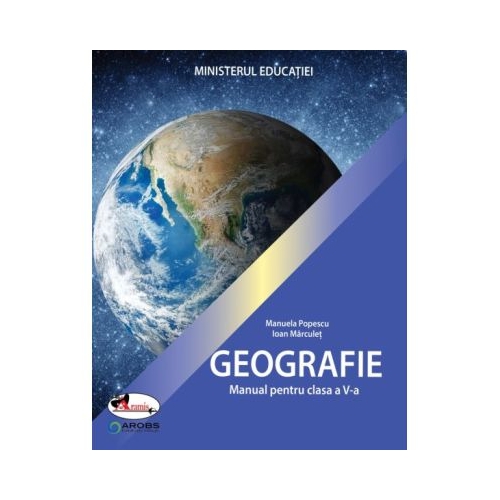 Manual pentru Geografie clasa a 5-a - Manuela Popescu
