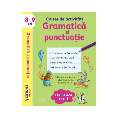 Caiete de activitati. Gramatica si punctuatie 8-9 ani. Limba engleza Usborne - Usborne Books