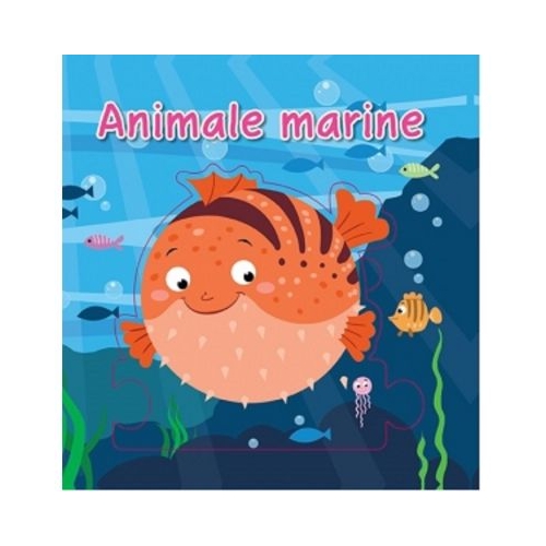 Animale marine. Carte puzzle