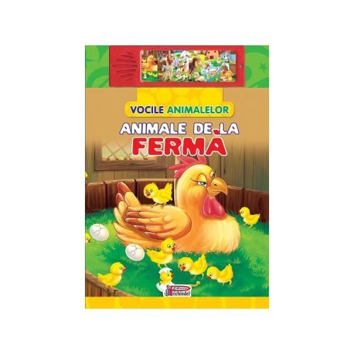 Vocile animalelor. Animale de la ferma. Carte cu sunete