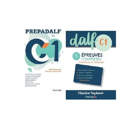 Curs limba Franceza Prepadalf C1 nouveau. Le pack livre de llve  5 preuves compltes