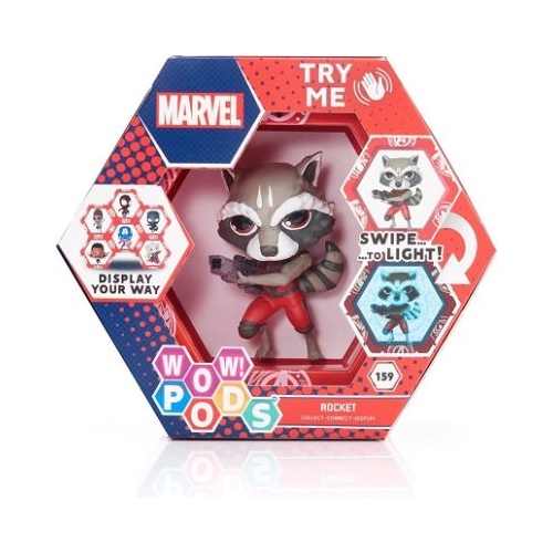 Figurina Rocket Raccoon Wow Pods