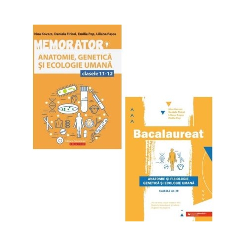 Pachet Bacalaureat Biologie. Anatomie clasele 11-12 - Liliana Pasca
