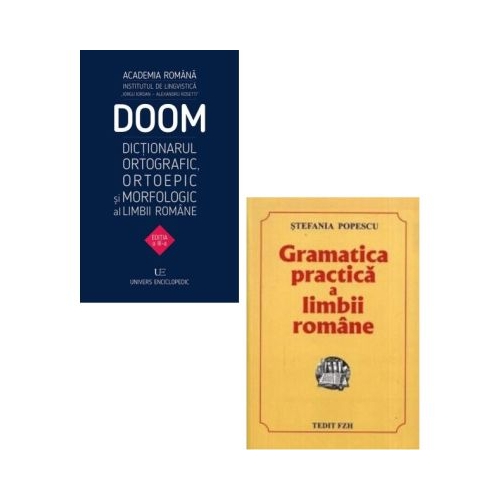 Pachet DOOM 3 si Gramatica pentru Evaluarea Nationala Bacalaureat si admitere - Stefania Popescu