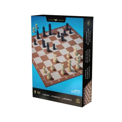 Joc sah cu tabla de lemn Spin Master